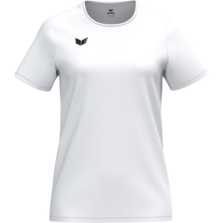 Erima Sport-Shirt Intro Function (100% rec. Polyester, leicht, schnelltrocknend) weiss Damen