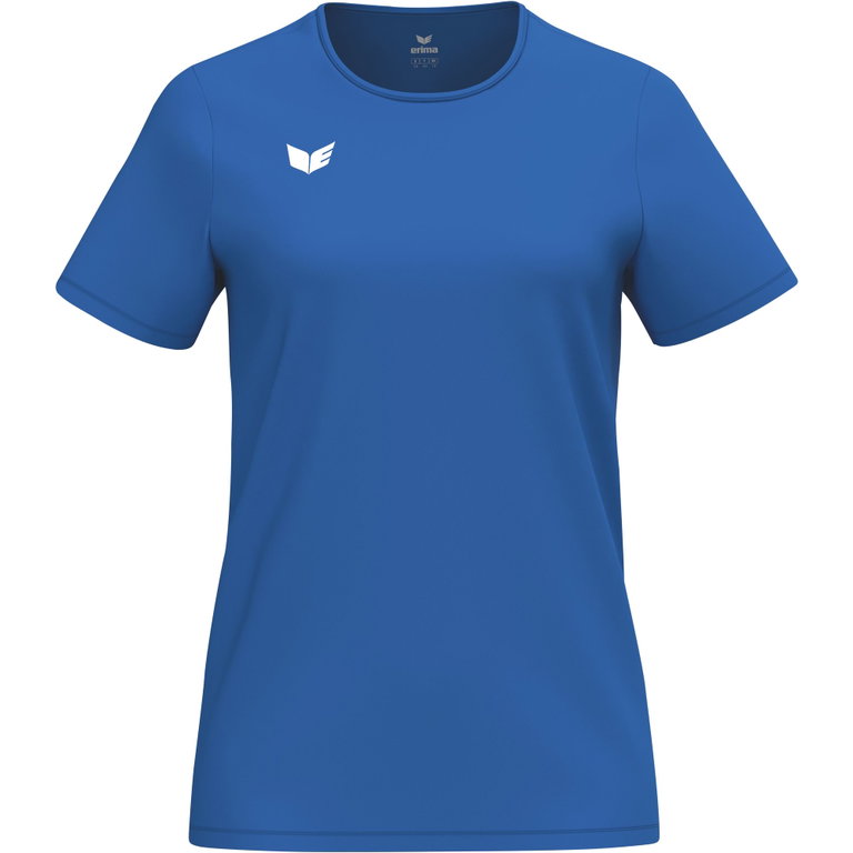 Erima Sport-Shirt Intro Function (100% rec. Polyester, leicht, schnelltrocknend) royalblau Damen