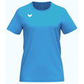 Erima Sport-Shirt Intro Function (100% rec. Polyester, leicht, schnelltrocknend) curacaoblau Damen
