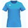 Erima Sport-Shirt Intro Function (100% rec. Polyester, leicht, schnelltrocknend) curacaoblau Damen