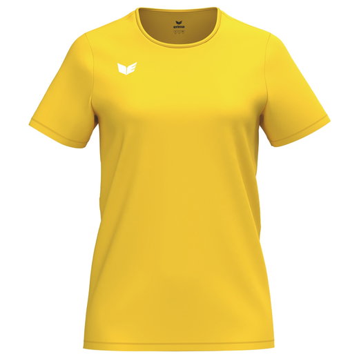 Erima Sport-Shirt Intro Function (100% rec. Polyester, leicht, schnelltrocknend) gelb Damen