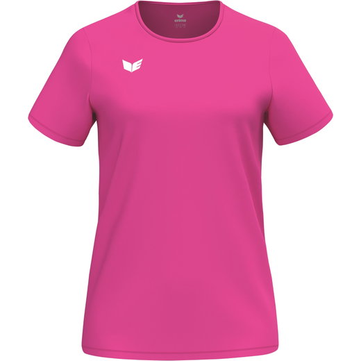 Erima Sport-Shirt Intro Function (100% rec. Polyester, leicht, schnelltrocknend) pink Damen