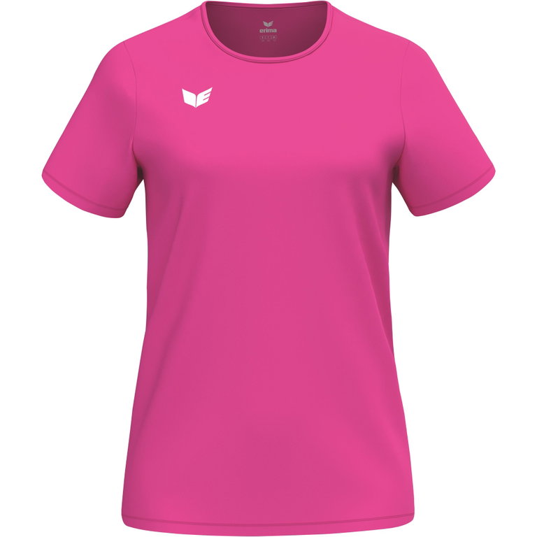 Erima Sport-Shirt Intro Function (100% rec. Polyester, leicht, schnelltrocknend) pink Damen