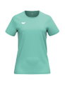 Erima Sport-Shirt Intro Function (100% rec. Polyester, leicht, schnelltrocknend) mintblau Damen