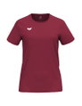 Erima Sport-Shirt Intro Function (100% rec. Polyester, leicht, schnelltrocknend) bordeauxrot Damen