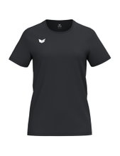 Erima Sport Shirt Intro Function (100% recycled polyester, lightweight, quick-drying) black ladies