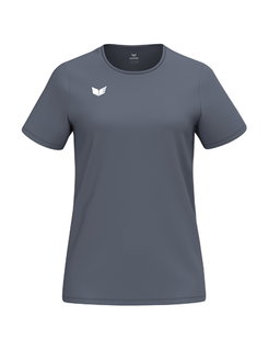 Erima Sport Shirt Intro Function (100% recycled polyester, lightweight, quick-drying) dark grey ladies