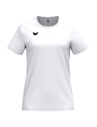 Erima Sport-Shirt Intro Function (100% rec. Polyester, leicht, schnelltrocknend) weiss Damen