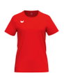 Erima Sport-Shirt Intro Function (100% rec. Polyester, leicht, schnelltrocknend) rot Damen