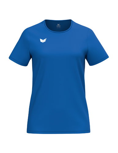 Erima Sport-Shirt Intro Function (100% rec. Polyester, leicht, schnelltrocknend) royalblau Damen