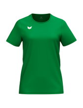 Erima Sport Shirt Intro Function (100% recycled polyester, lightweight, quick-drying) emerald green ladies