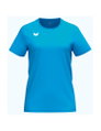 Erima Sport-Shirt Intro Function (100% rec. Polyester, leicht, schnelltrocknend) curacaoblau Damen