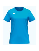 Erima Sport Shirt Intro Function (100% recycled polyester, lightweight, quick-drying) curacao blue ladies