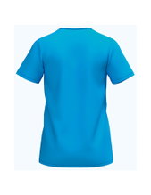 Erima Sport Shirt Intro Function (100% recycled polyester, lightweight, quick-drying) curacao blue ladies