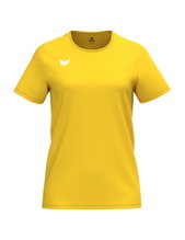 Erima Sport Shirt Intro Function (100% recycled polyester, lightweight, quick-drying) yellow ladies