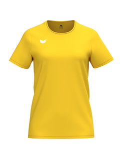 Erima Sport Shirt Intro Function (100% recycled polyester, lightweight, quick-drying) yellow ladies