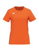Erima Sport Shirt Intro Function (100% recycled Polyester, lightweight, quick-drying) orange ladies