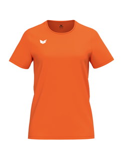 Erima Sport Shirt Intro Function (100% recycled Polyester, lightweight, quick-drying) orange ladies