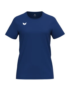 Erima Sport Shirt Intro Function (100% recycled polyester, lightweight, quick-drying) navy blue ladies