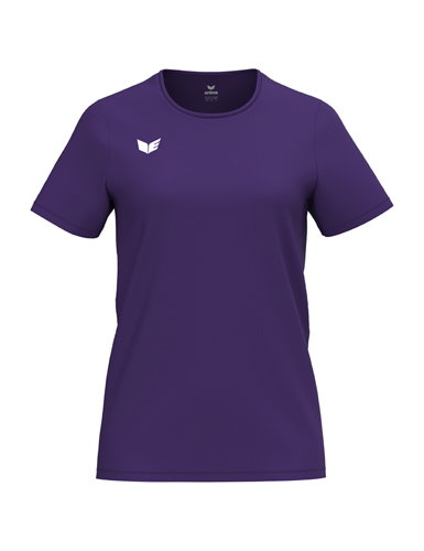 Erima Sport-Shirt Intro Function (100% rec. Polyester, leicht, schnelltrocknend) violett Damen