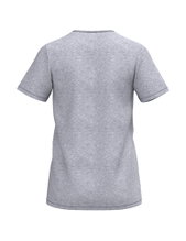 Erima Sport Shirt Intro Function (100% recycled Polyester, lightweight, quick-drying) melange grey Ladies