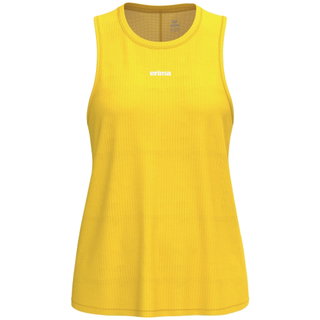 Erima Sportowy Top Tank Teamsport Funkcja (luźny krój, okrągły dekolt) żółty Damski