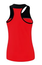 Erima Sport Tank Top Change (100% recycled Polyester) red/black Women