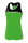 Erima Sport Tank Top Change (100% recycled Polyester) green/black Women