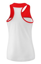 Erima Sport Tank Top Change (100% recycled Polyester) white/red Women