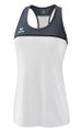 Erima Sport-Tank Top Change (100% rec. Polyester) weiss/dunkelgrau Damen