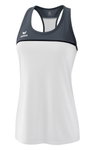 Erima Sport Tank Top Change (100% recycled Polyester) white/dark grey Women