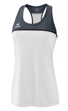 Erima Sport Tank Top Change (100% recycled Polyester) white/dark grey Women