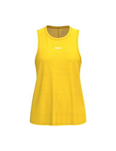 Erima Sport-Tank Top Teamsport Function (lockere Schnitt, Rundhals) gelb Damen