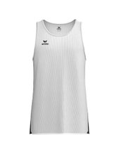 Erima Sport Tank Top T&F Wings Singlet (lightweight, quick-drying) white/black men's