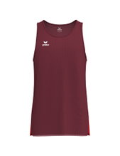 Erima Sport Tank Top T&F Wings Singlet (lightweight, quick-drying) burgundy men's