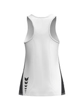 Erima Sport-Tank Top T&F Wings Singlet (leicht, schnelltrocknend) weiss/schwarz Damen