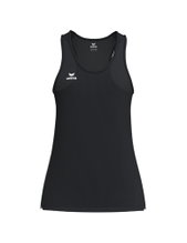 Erima Sport Tank Top T&F Wings Singlet (lightweight, quick-drying) black/white ladies