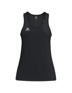 Erima Sport Tank Top T&F Wings Singlet (lightweight, quick-drying) black/white ladies
