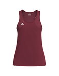 Erima Sport-Tank Top T&F Wings Singlet (leicht, schnelltrocknend) bordeauxrot Damen
