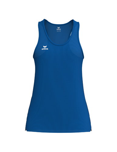 Erima Sport-Tank Top T&F Wings Singlet (leicht, schnelltrocknend) royalblau/navyblau Damen