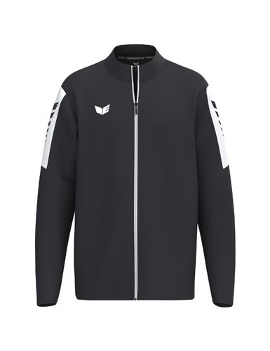 Erima Sport-Trainingsjacke Intro (strapazierfähig, mit Reißverschlusstaschen) schwarz Jungen
