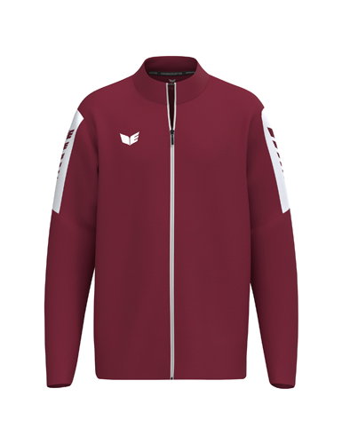 Erima Sport-Trainingsjacke Intro (strapazierfähig, mit Reißverschlusstaschen) bordeauxrot Herren