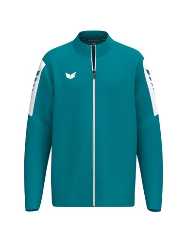 Erima Sport-Trainingsjacke Intro (strapazierfähig, mit Reißverschlusstaschen) blau Herren