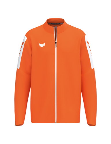 Erima Sport-Trainingsjacke Intro (strapazierfähig, mit Reißverschlusstaschen) orange Jungen