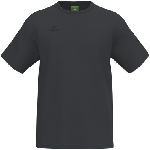 Erima Sport-Tshirt CMPT (100% Baumwolle, hoher Tragekomfort) schwarz Herren