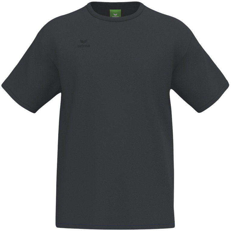 Erima Sport-Tshirt CMPT (100% Baumwolle, hoher Tragekomfort) schwarz Herren