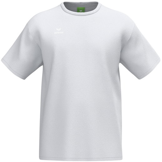 Erima Sport T-shirt CMPT (100% cotton, high wearing comfort) white men's