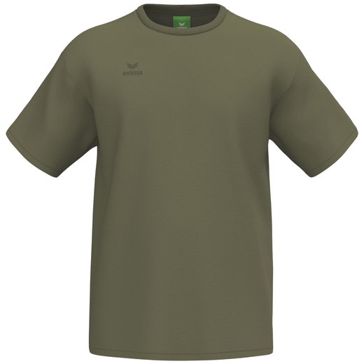 Erima Sport-Tshirt CMPT (100% Baumwolle, hoher Tragekomfort) khaki Herren