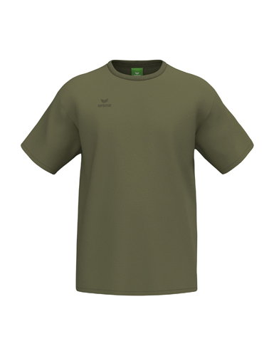 Erima T-shirt sportowy CMPT (100% bawełna, wysoki komfort noszenia) khaki męski