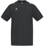 Erima Sport-Tshirt CMPT 3 Wings (Mischgewebe, schnelltrocknend) schwarz Herren